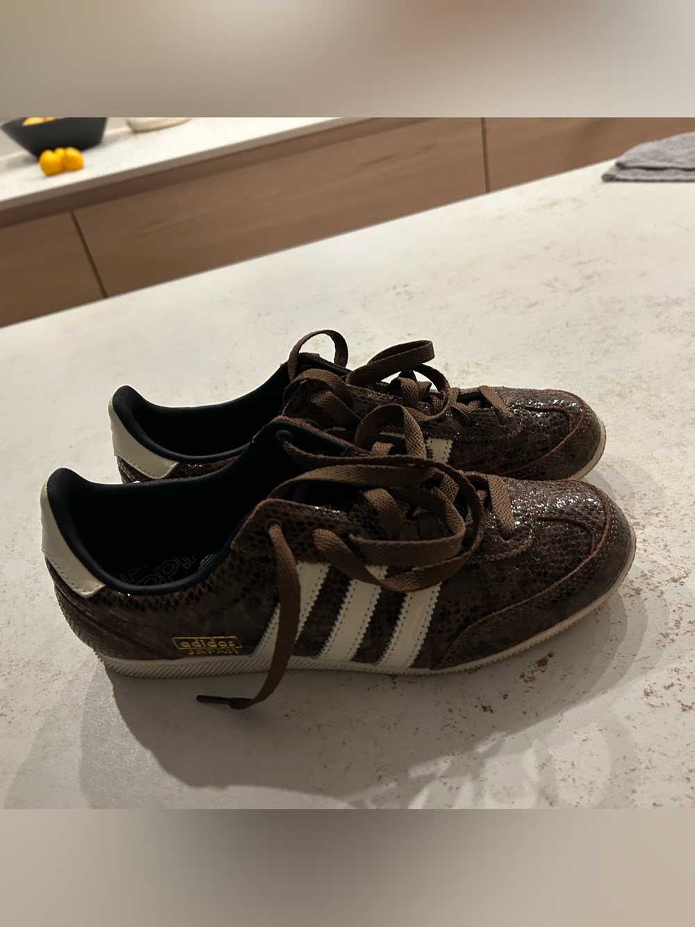 Adidas Japan “Snakeskin Brown”